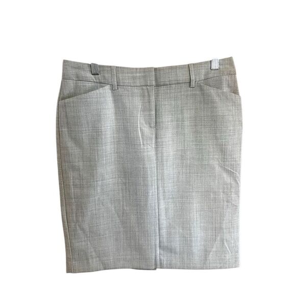 Express Gray A Line Gray Skirt Sz 6 NWT - Picture 1 of 8